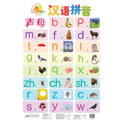 [M]汉语拼音(经典版)/金葫芦双面挂图-9787570708062