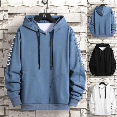 匡米葳(CONMEIVE)连帽开衫卫衣男士经典男装夹克男潮流2021春季新款休闲运动外套男F