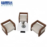 铭思达洽谈沙发一桌三椅套