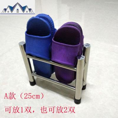 浴室拖鞋架不锈钢拖鞋收纳架厕所卫生间拖鞋沥水架后置物架 三维工匠