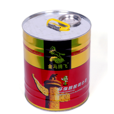 金马腾飞 醇酸调和漆 白-7kg 桶