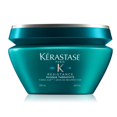 卡诗(KERASTASE强韧发膜烫染护理修护脆弱受损毛躁打结发质营养护发倒膜丝韧焕活发膜200ml保税直发-