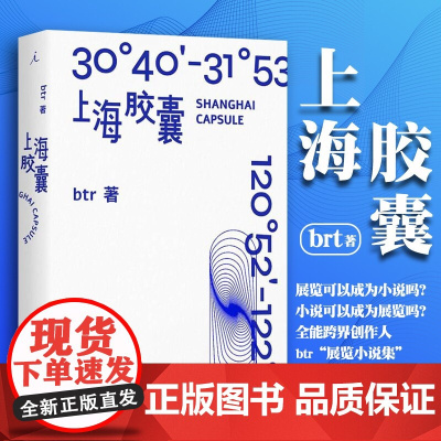 上海胶囊 btr 著 中国文学散杂文作品集 艺术展览与文学交互 19段虚实互涉的旅行 为时代的都市生活保存下充满迷思的奇