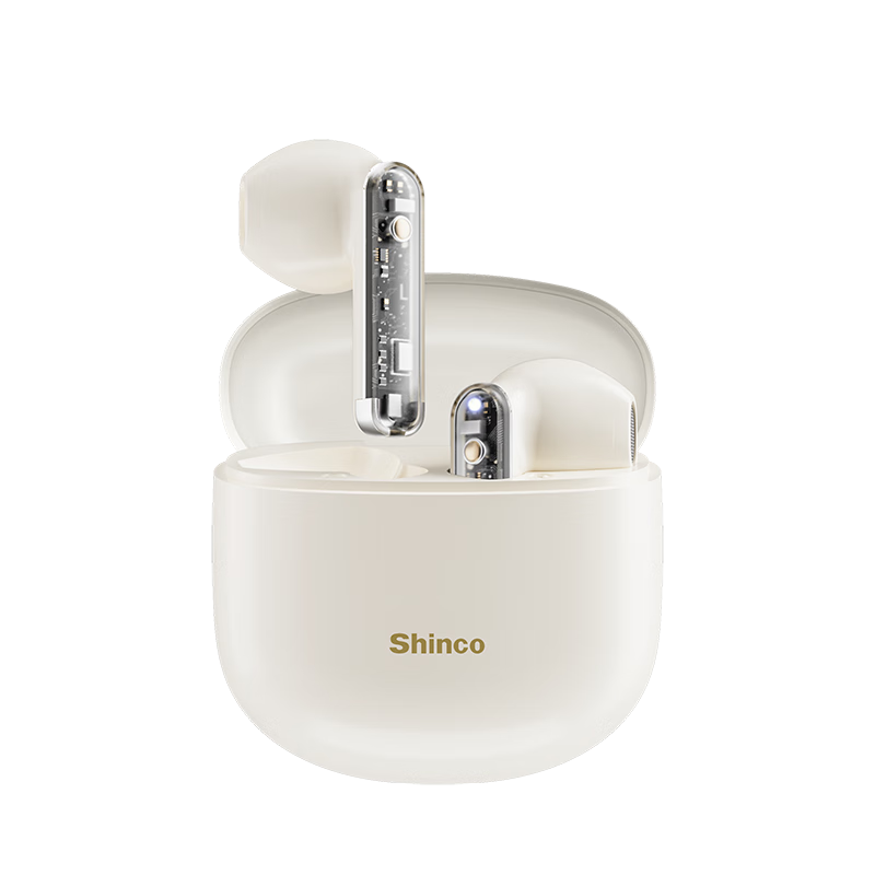 新科/Shinco透明机械TWS蓝牙耳机GT19S
