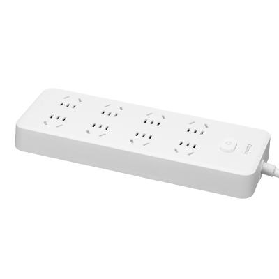 齐心(COMIX) PCP-WZ848 8位40孔 总控全长5米 延长线插座 (计价单位:个) 白色