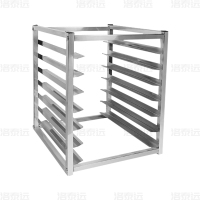 洛泰远 置物架冷柜冰箱多层托盘架厨房工作台内部隔层架烤盘架 7层烤盘架