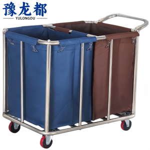 豫龙都布草车 不锈钢个