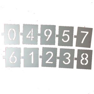 HENUO 百米标字模 BMB-ZM 套