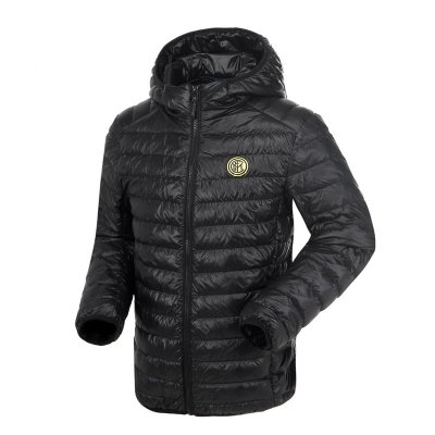 129.9元包邮 inter 国际米兰 G0009 男士连帽轻薄羽绒服