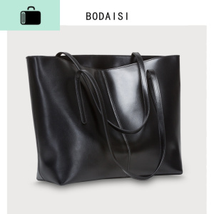 2020新款皮大包包手提单肩包公文包女大容量2019时尚通勤托特包NEW LAKE女士手提包