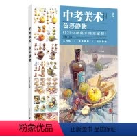 [正版]中考美术色彩静物2022敲门砖李家友基础入门临摹单个组合照片对临