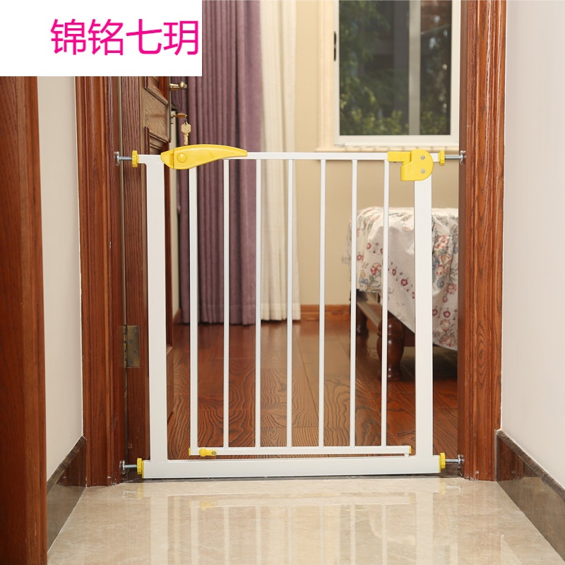 优质铁质免打孔自动回弹婴幼儿安全防护门栏 宠物隔离防护栏