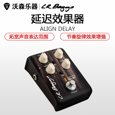 美国L.R.BaggsALIGNDELAY延迟民谣原声木吉他阵列LR效果器