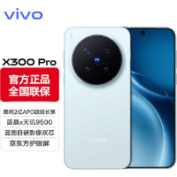 vivo X300 Pro 自在蓝 12GB+256GB 蓝晶×天玑9500芯 大电池 90W快充 支持无线充电 蔡司超级潜望长焦 拍照 AI手机