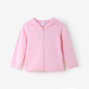 [1件3折]铅笔俱乐部童装2025春装新款女童外套儿童连帽上衣中大童休闲防晒