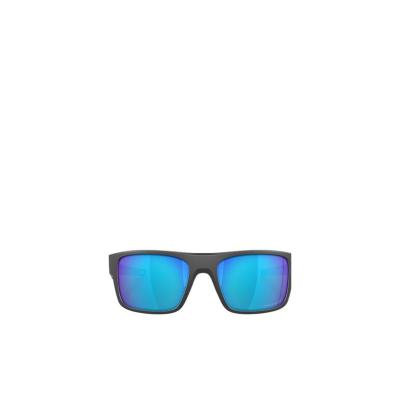 欧克利(OAKLEY)蓝宝石偏光镜片男款太阳镜防滑鼻垫100紫外线防护 蓝色