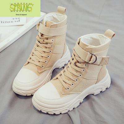 马丁靴女鞋2019新款秋款英伦风百搭网红短靴子冬鞋春秋冬潮款单靴语娄