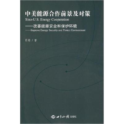 正版新书]中美能源合作前景及对策:改善能源安全和保护环境肖炼