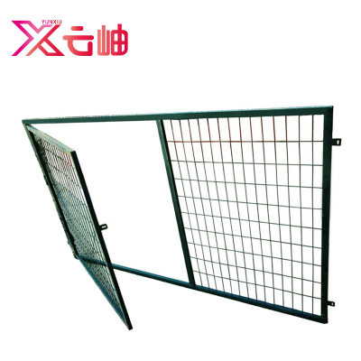 云岫 防护栅栏门 高速公路防护网养殖区铁丝围栏网铁路隔离栅栏护栏网 1.8米*2.85米 个