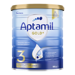 有效期到27年3月-Aptamil 澳洲爱他美 金装版 3段 婴幼儿配方奶粉(1-2岁)900g