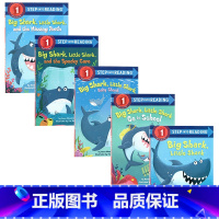 [正版]Step into Reading1 美国兰登英语分级阅读进阶1 大鲨鱼小鲨鱼系列5册 英文原版 Big Sh