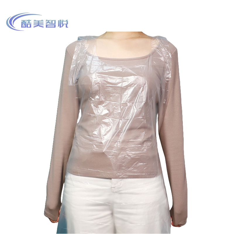 酷美智悦 一次性加厚透明塑料围裙60*95cm50个 KM-BH528 包