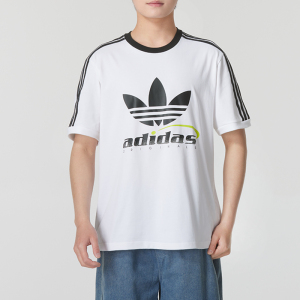 Adidas阿迪达斯三叶草男子新款运动休闲圆领短袖T恤IW6311 ZP