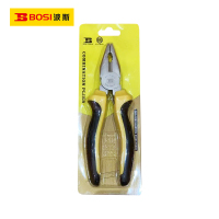 波斯(BOSI)镍铁合金钢丝钳(8"/200mm)把