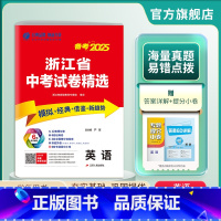 英语 浙江省 [正版]浙江中考冲刺备考2025年浙江省中考试卷精选英语2024年浙江中考英语真题试卷中考英语总复习考前冲