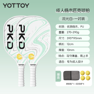 yottoy匹克球拍全套皮克球拍球儿童回弹训练器专业pickleball官方