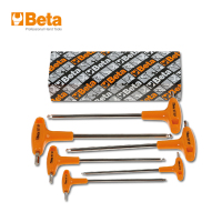 百塔(BETA) 96TBP/S6 6件装,公制T型偏距球头内六角扳手组套