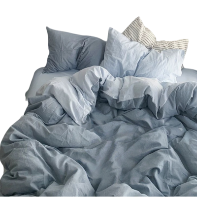 铭思沃三件套1.2米床 雾蓝 套