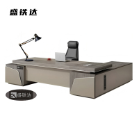 盛铁达 办公桌班台2400*900*750mm STD-XXBT12 张