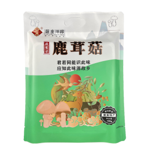 蕴康祥缘鹿茸菇158g 干货煲汤食材菌菇家庭炒菜煲汤火锅佳品