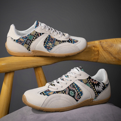 民族风男鞋2026新款春季透气户外休闲鞋防滑轻便软底百搭运动鞋男