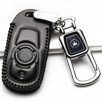 [补贴10%]别克昂科威钥匙套2019款威朗全新君越18款君威英朗车用真皮保护包汽车钥匙包