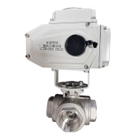 冰城同祥 电动三通球阀 CTB-005 DN32 台