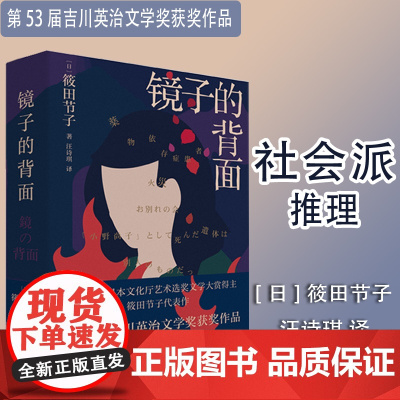 镜子的背面第53届吉川英治文学奖获奖作品中国工人出版社正版书籍社会派推理