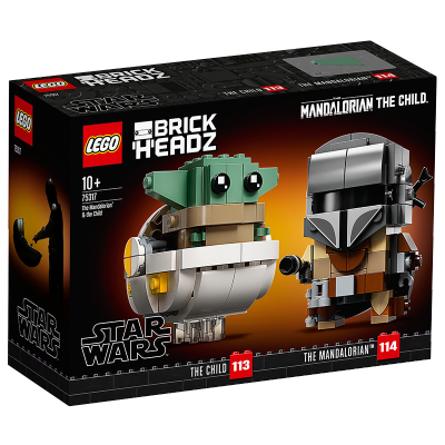 LEGO乐高玩具方头仔系列星球大战IP曼达洛人与尤达宝宝753172021年末即将绝版-