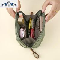 随身化妆包小号便携口红收纳袋简约防水大容量韩国小号淑女口红包 三维工匠收纳包