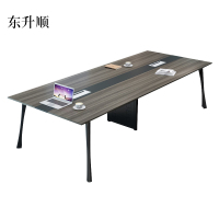 东升顺会议桌长桌简易桌工作桌马蹄桌2.4米会议桌[工厂现做 7天内发货]