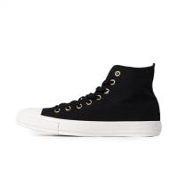 匡威(CONVERSE)经典复刻帆布拼接金标低帮休闲板鞋男潮黑色金典户