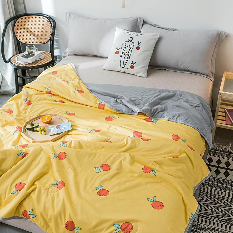 家柏饰(CORATED)针织棉夏凉被空调被子双人可水洗夏被芯宿舍单人学生儿童薄款夏季