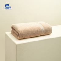 鲸轩 M2072 33*72cm 1块/包 90g 长绒棉臻品毛巾 抹布(计价单位:包)浅咖色