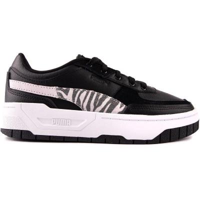 彪马(Puma)女板鞋时尚动物纹皮面增高舒适百搭休闲运动鞋