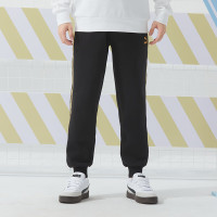 彪马(PUMA)运动裤男裤新款经典复古串标休闲裤舒适长裤跑步健身卫裤628312-01 ZP