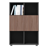 科朔 文件柜 资料柜 木质办公文件柜 书柜 办公室矮柜 KS-06F0808