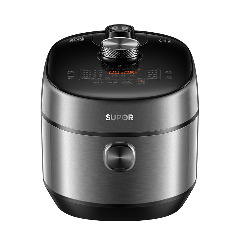 苏泊尔SUPOR IH电磁加热5L双胆电压力锅SY-50FH71Q自动排气微电脑控制不锈钢厚釜