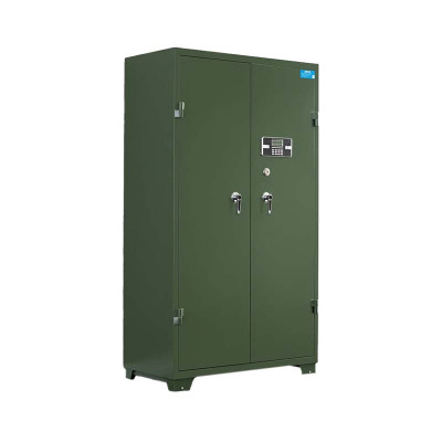 铭威盾绿色存储柜管制器械保管柜密码锁枪柜存放柜手枪柜(可存放50把手枪高1.5米)常规