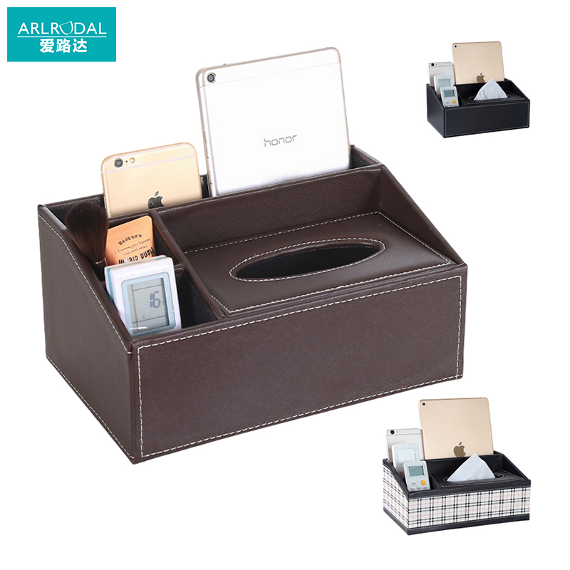 爱路达 皮革纸巾盒抽纸盒H31C/个